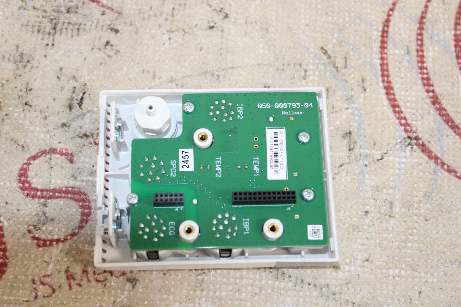 Mindray MPM Platinum Front Panel ASSY Nellcor Oximax
