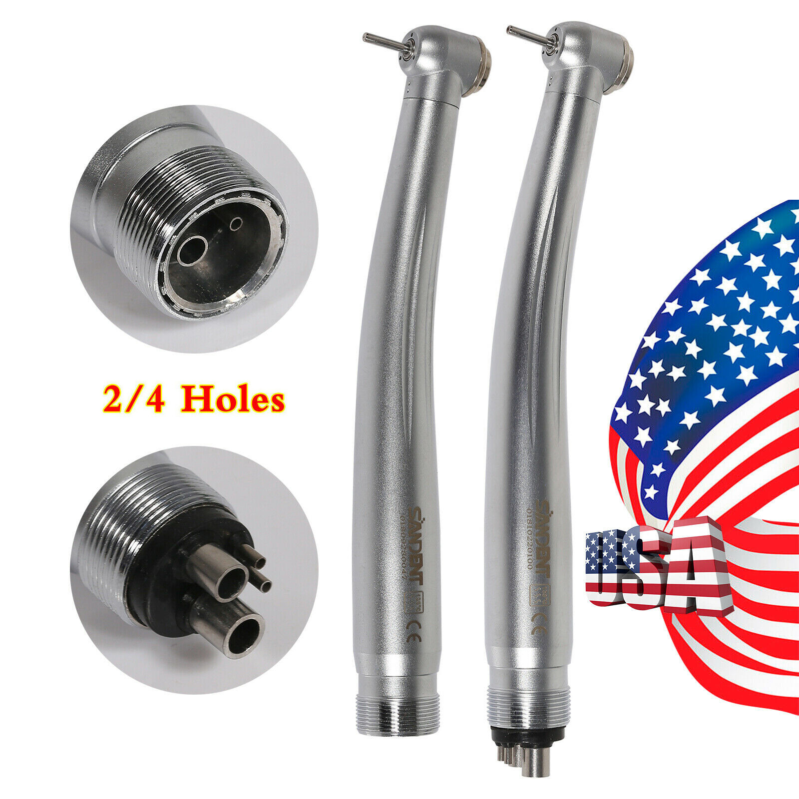 NSK/KaV Style Dental High Speed /LED Fiber Optic /E-generator Handpiece 2/4/6 H
