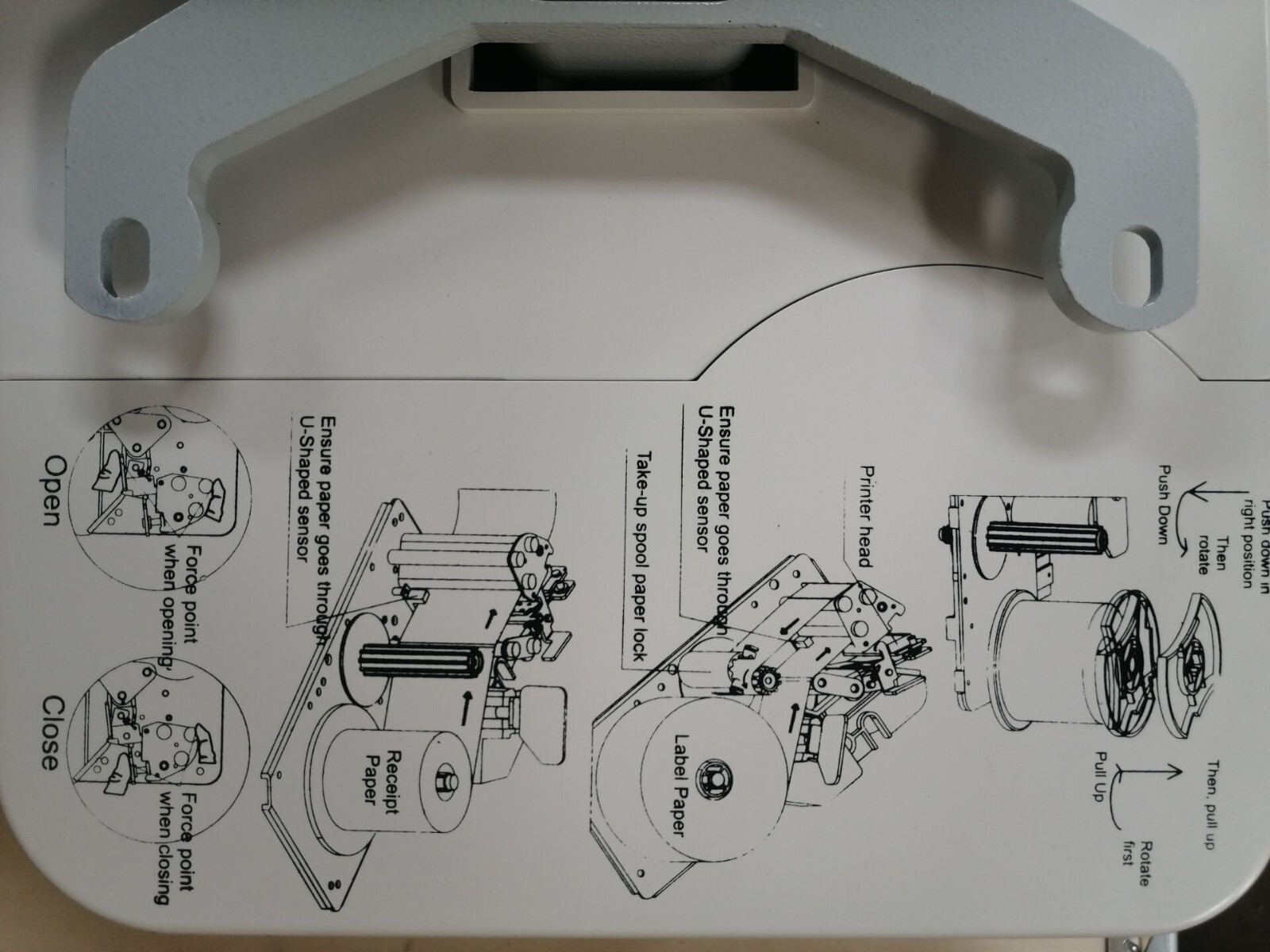 Four Screen Weigh Digital Price Computing Scale with Thermal Printer 30KG/ 66lbs