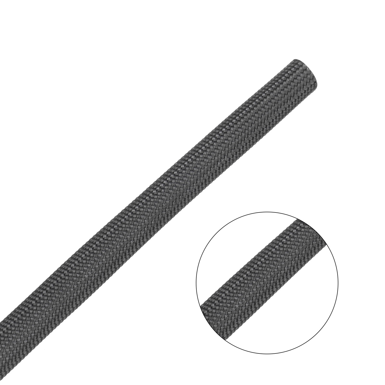 Insulation Cable Protector 9.8Ft 5mm High TEMP Fiberglass Sleeve Black