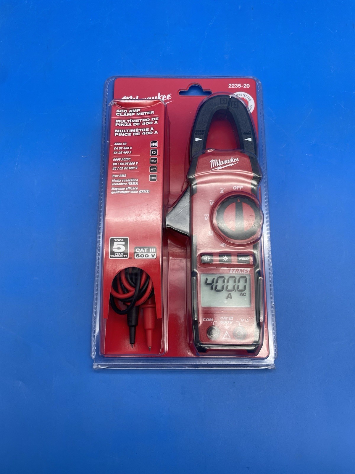 Milwaukee 223520 400 Amp Clamp Meter