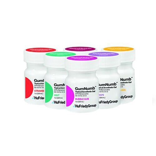 5 Bottles GumNum Topical Anesthetic Gel 1 oz
