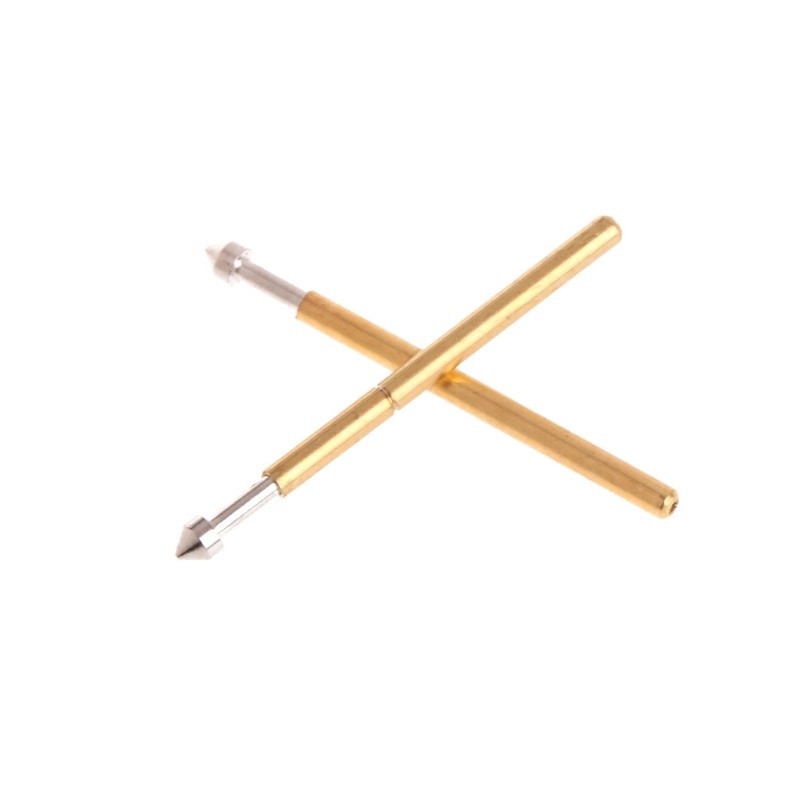 Upgraded Spring Test Probe Resistance 50mΩ Dia 1.3mm Length 16mm Spring Contact