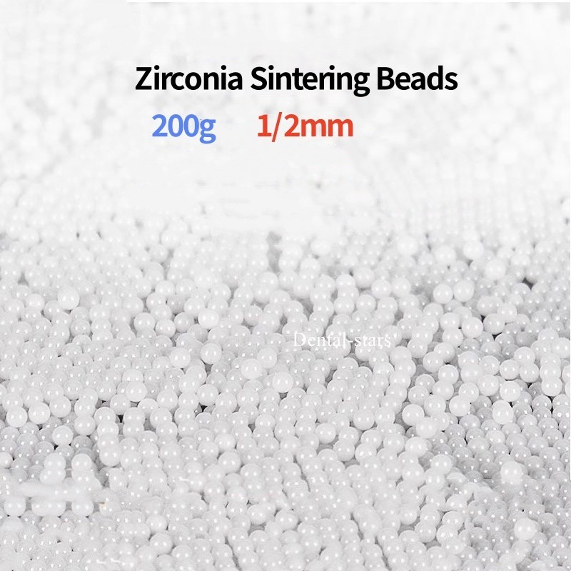 Zirconia Sintering Beads 1mm/2mm Diameter Autoclavable 1600°C 200g/Pack