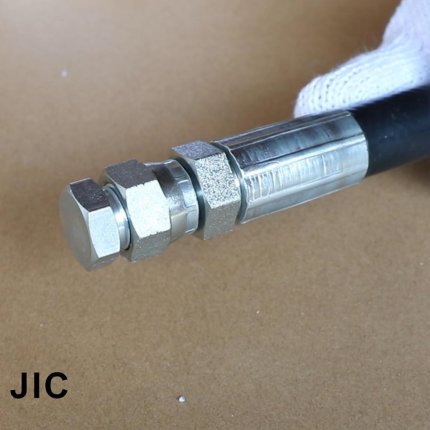 72PCS JIC Cap and Plug Set, 37 Degree Flare Threads Hydraulic Hose Fittings, Car