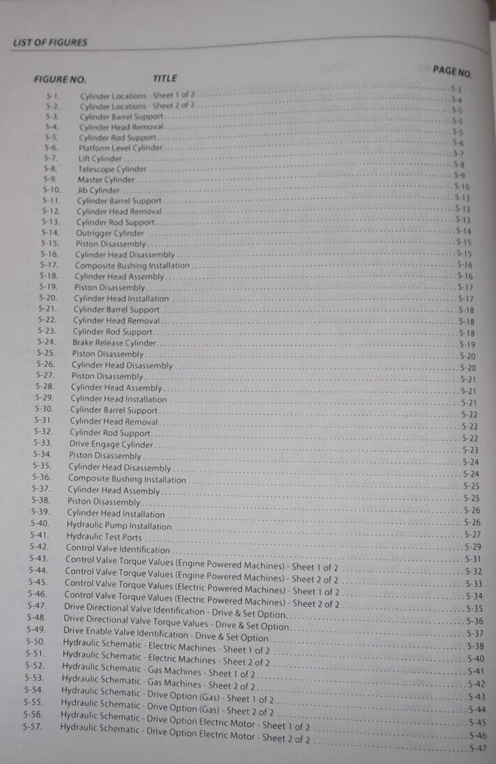 JLG T500J TOW BEHIND BOOM LIFT SERVICE SHOP REPAIR MAINTENANCE MANUAL BOOK