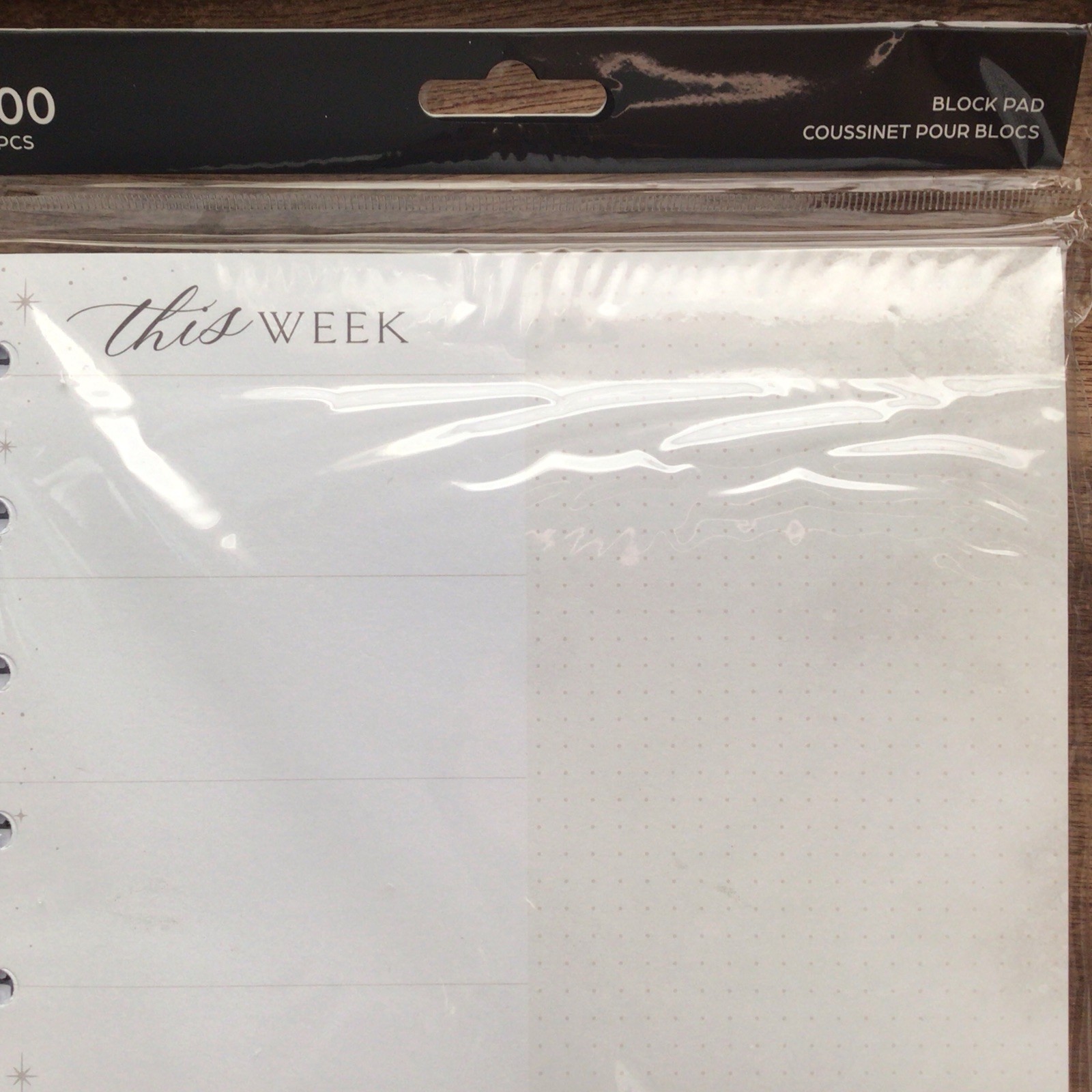 The Happy Planner Block Pad Refill Paper Classic 100 Sheets New