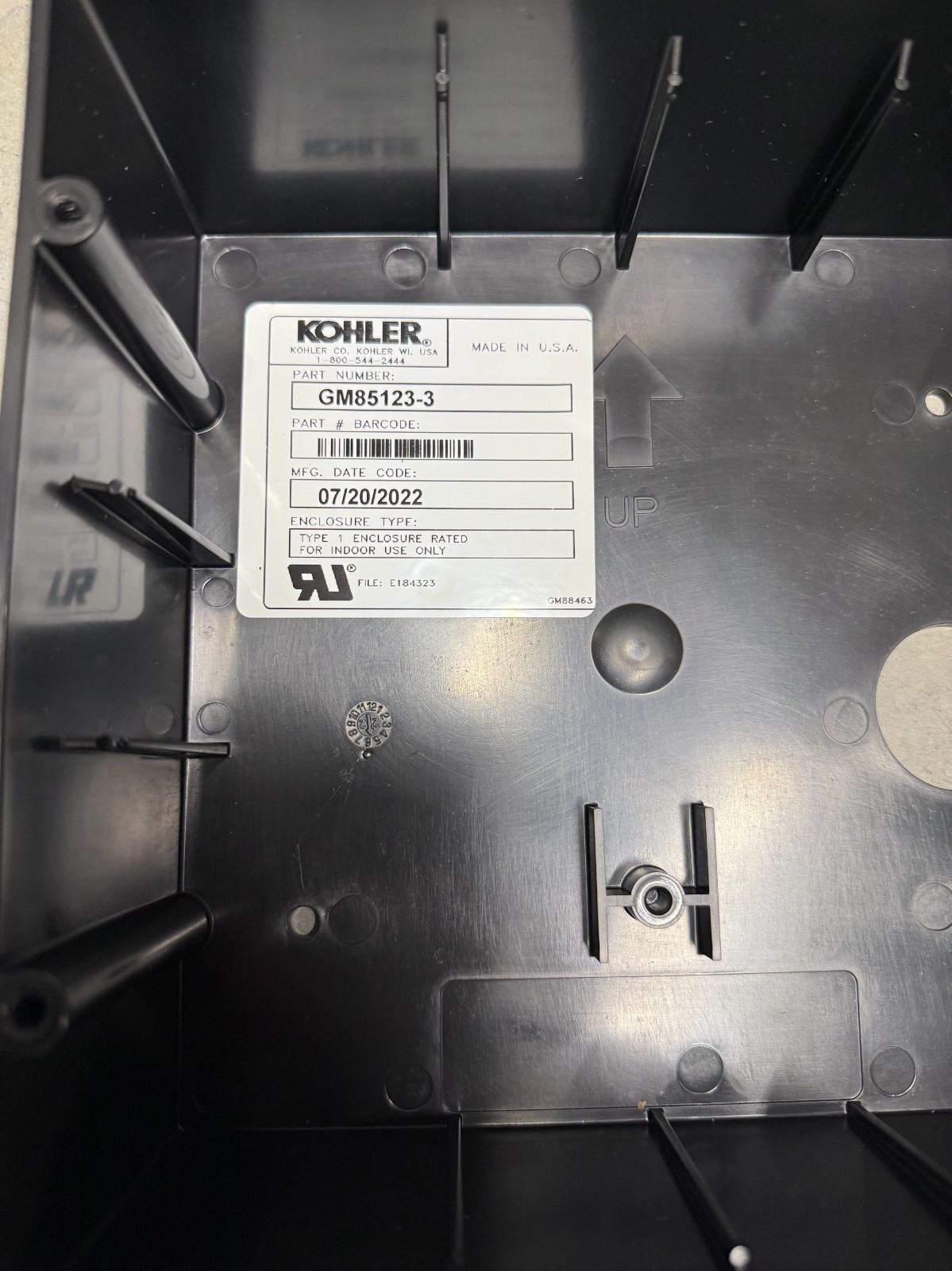 TT-1625 Kohler Remote Serial Annunciator (RSA III) Panel GM85123-3