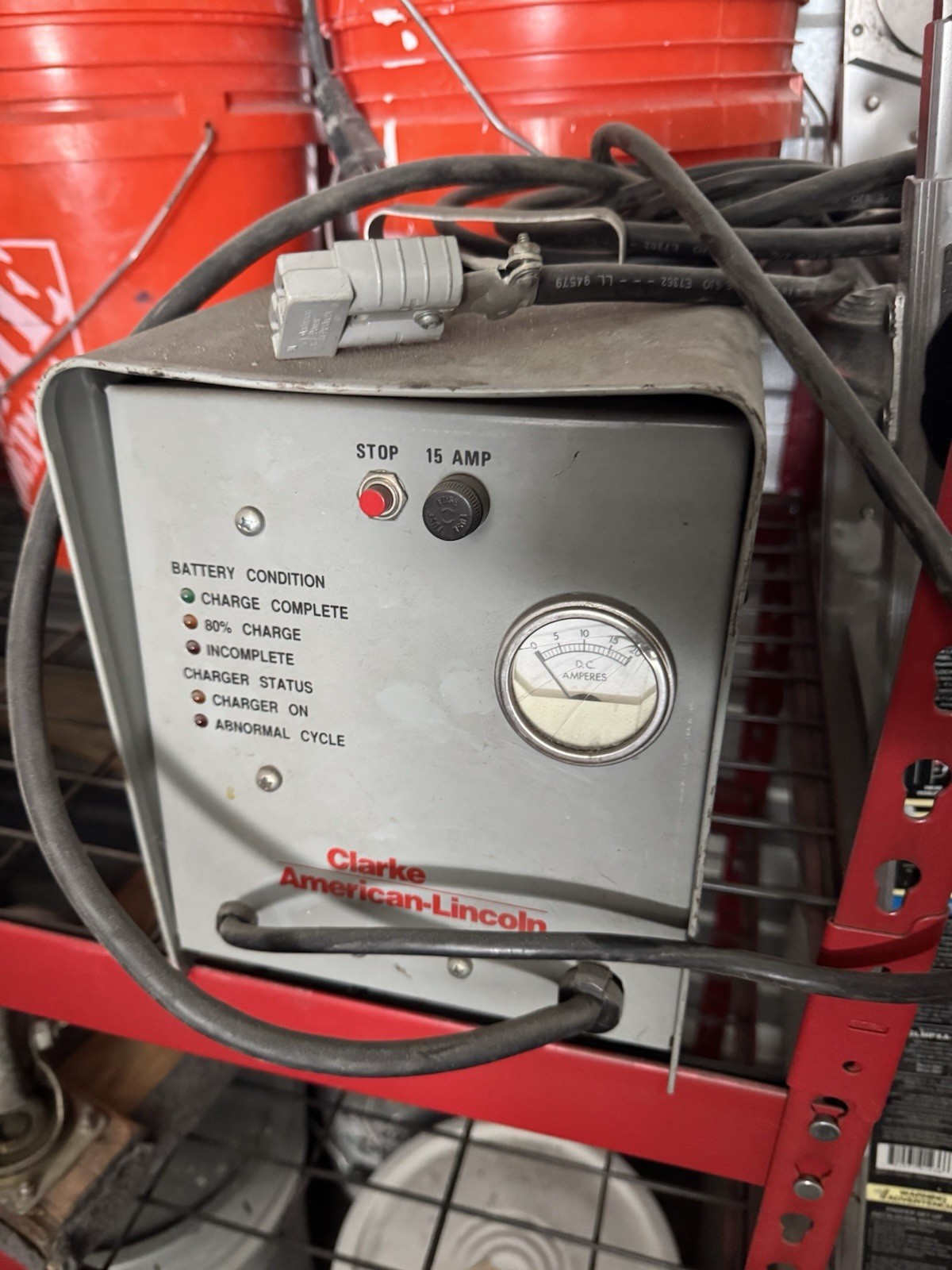 Clarke American-Lincoln 36 Volt Battery Charger Model 5360 LR16494 MPN 5360