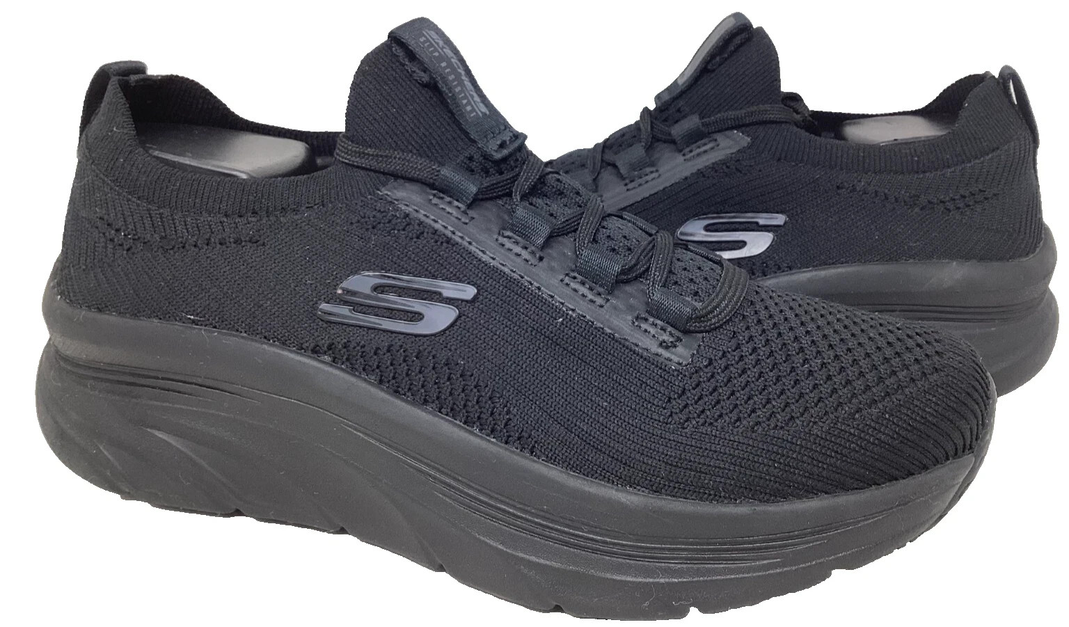 Skechers Women’s Work RF D’Lux Walker Ozema Lace Up Shoes Black Size:9 192H