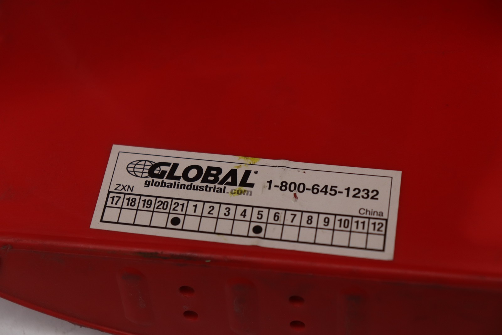 Inventory Control Cone Red 10″L x 10″W x 5″H 412431 – Dirty