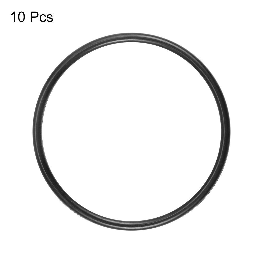 O-Rings Nitrile Rubber 30mm x 33.6mm x 1.8mm Round Seal Gasket 10pcs