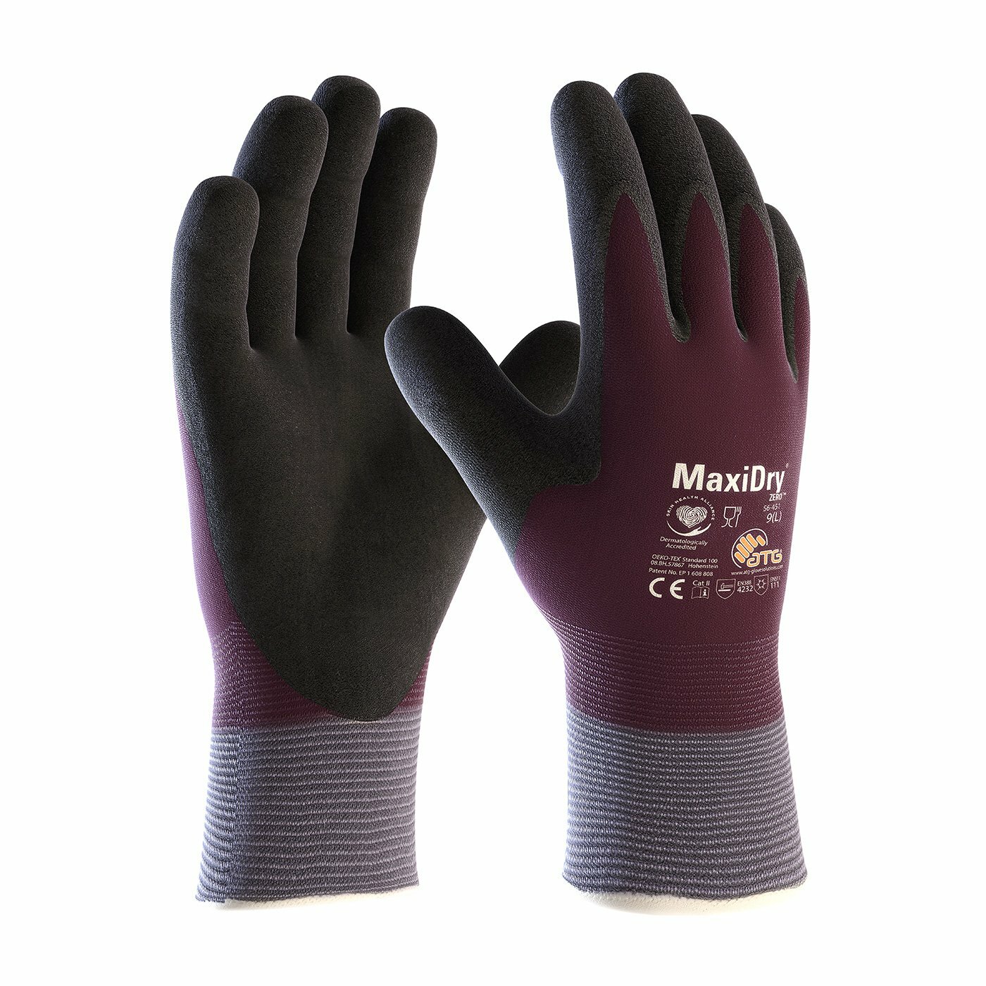 PIP 56-451 Micro-Foam Nitrile Dipped Thermal Insulated Warm Winter WORK GLOVES