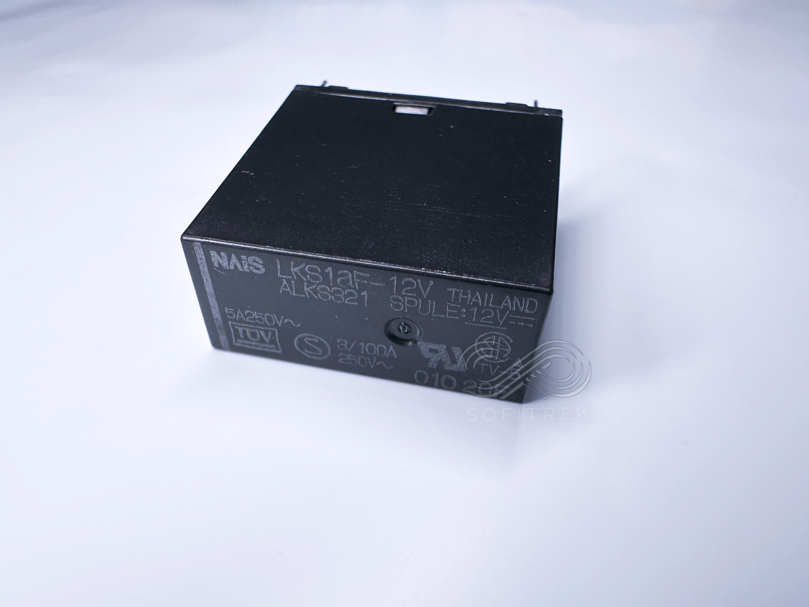 5PCS LKS1aF-12V ALKS321 NAIS PCB Power Relay 12VDC Coil SPST-NO 5A 4-Pin TV-5