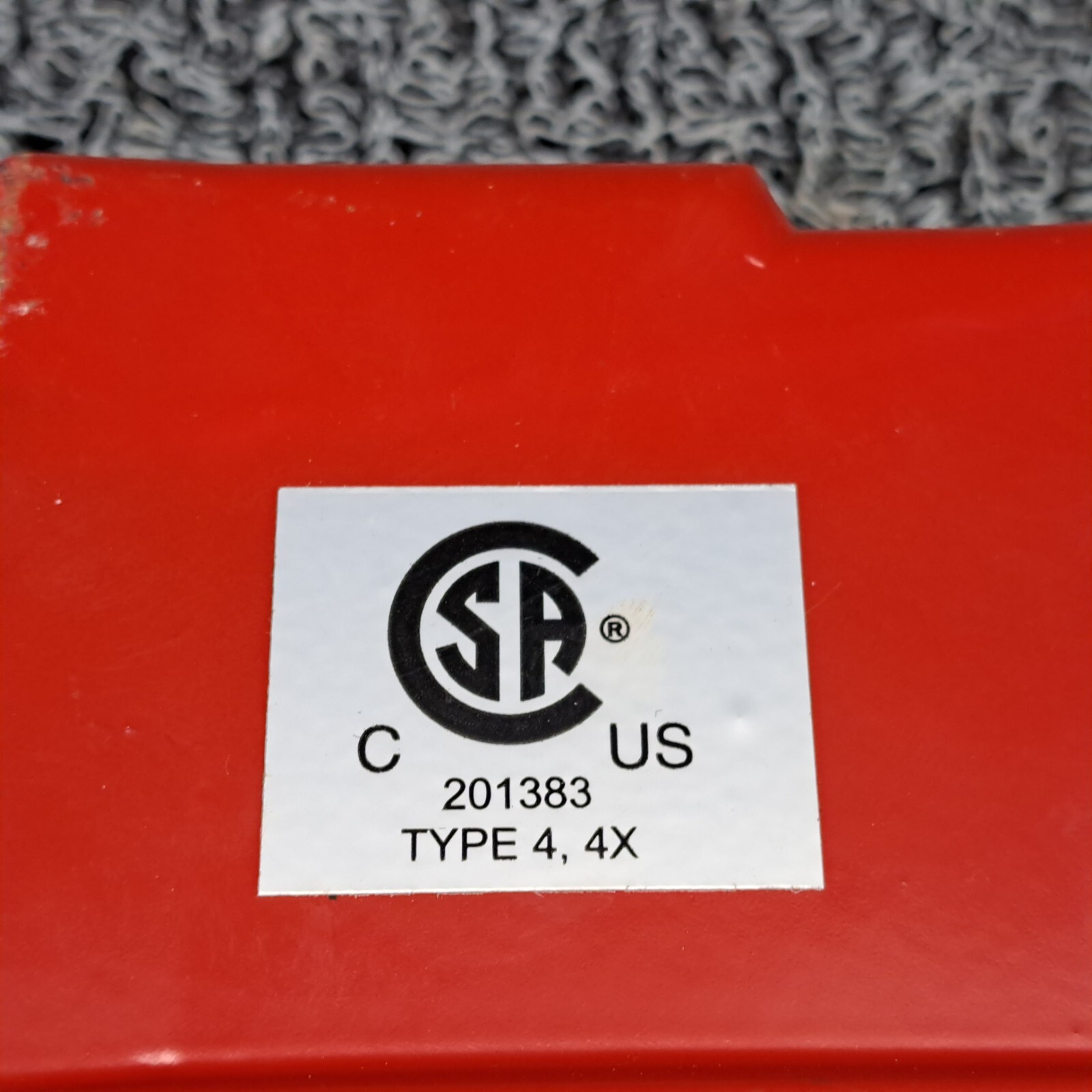 TRIAC Controls NSA 1395 / WE-500 Electric Actuator 115 Used