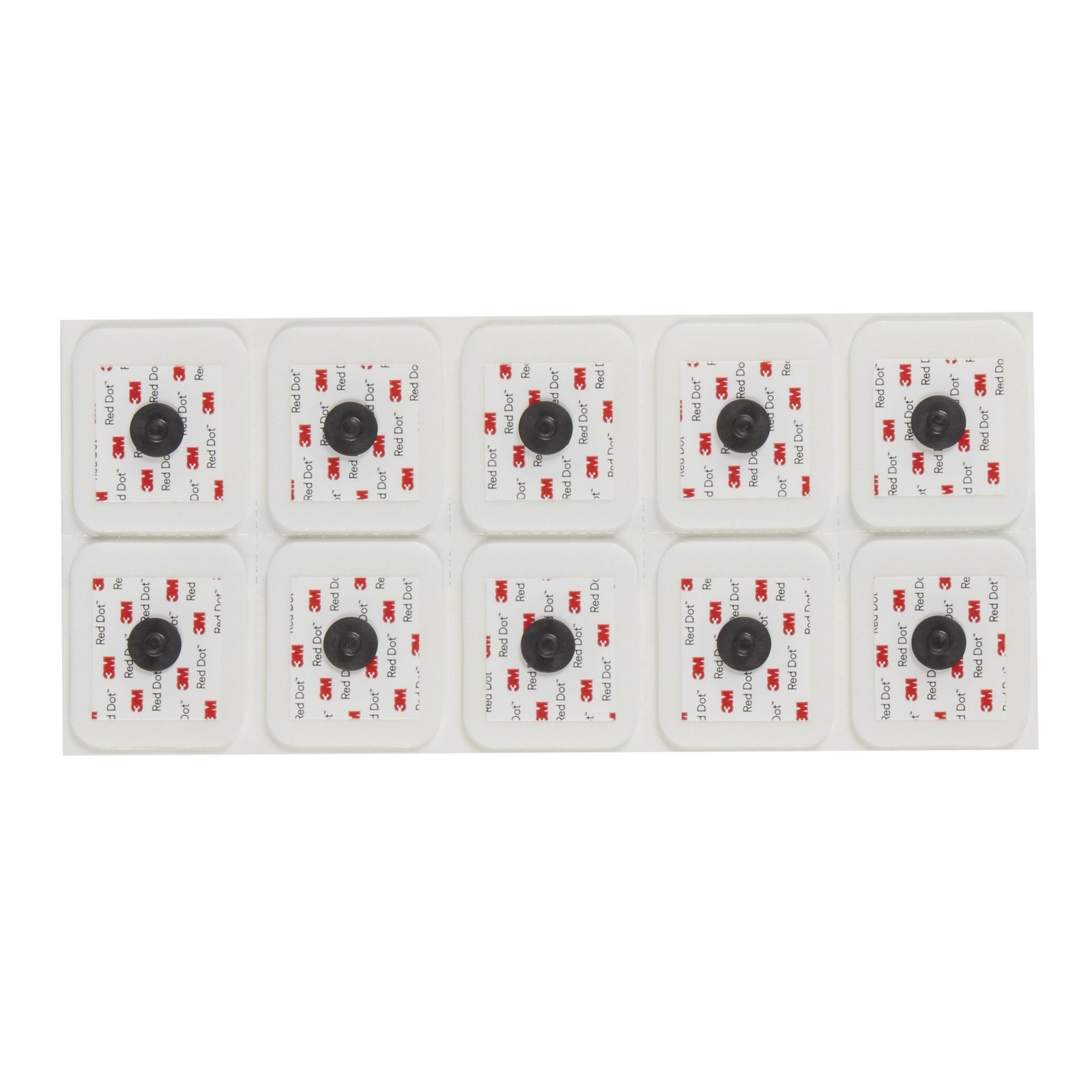 EKG Snap Electrode 3M Red Dot Monitoring Radiolucent 50 per Bag