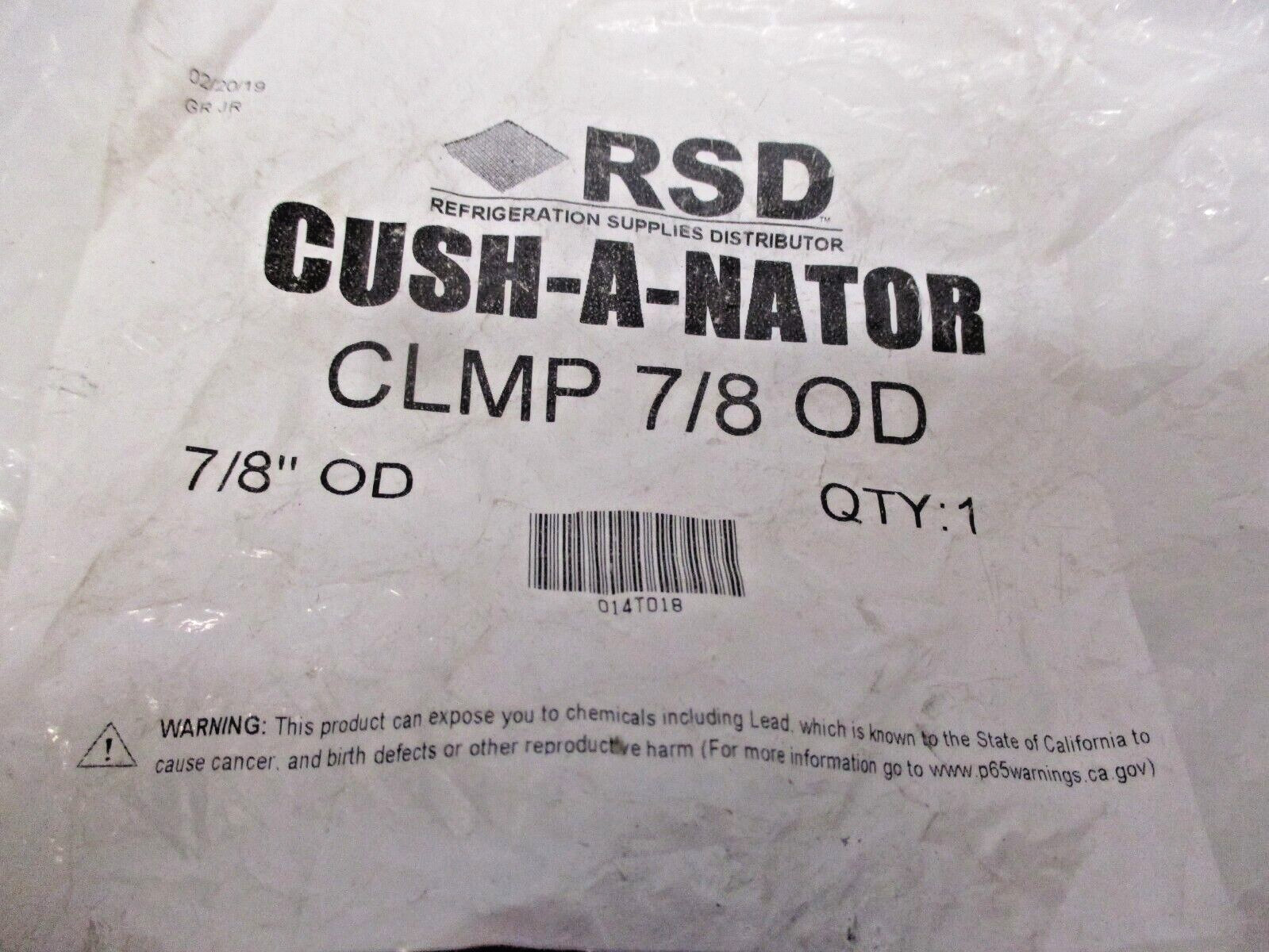 Lot of 25 CUSH-A-NATOR Cushioned Clamps 1 3/8″, 1 1/8″, 7/8″ and 3/8″