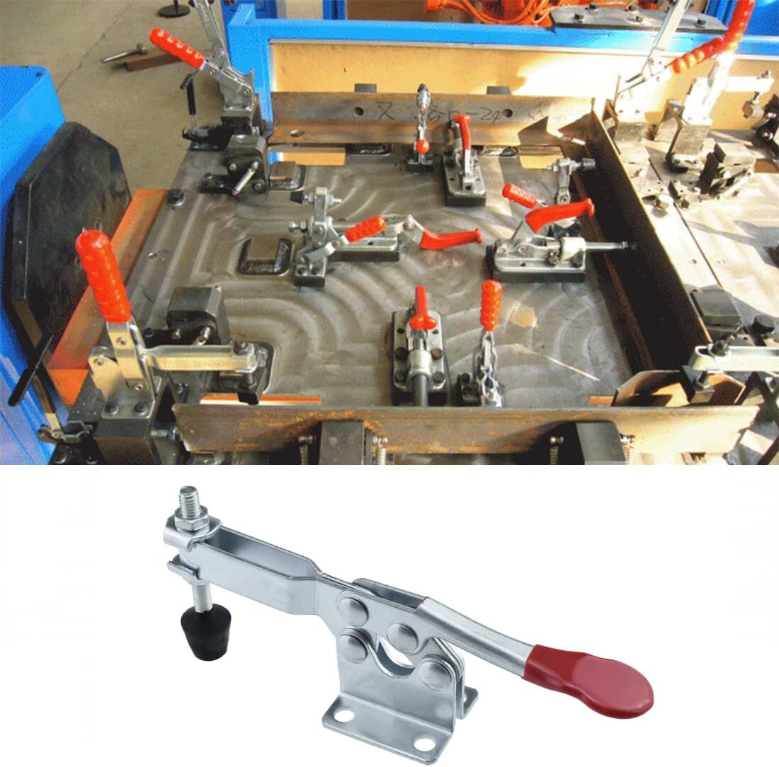 2-Pack Quick Release TOGGLE CLAMPS Stainless Steel 220 lb Capacity GTY-201-B