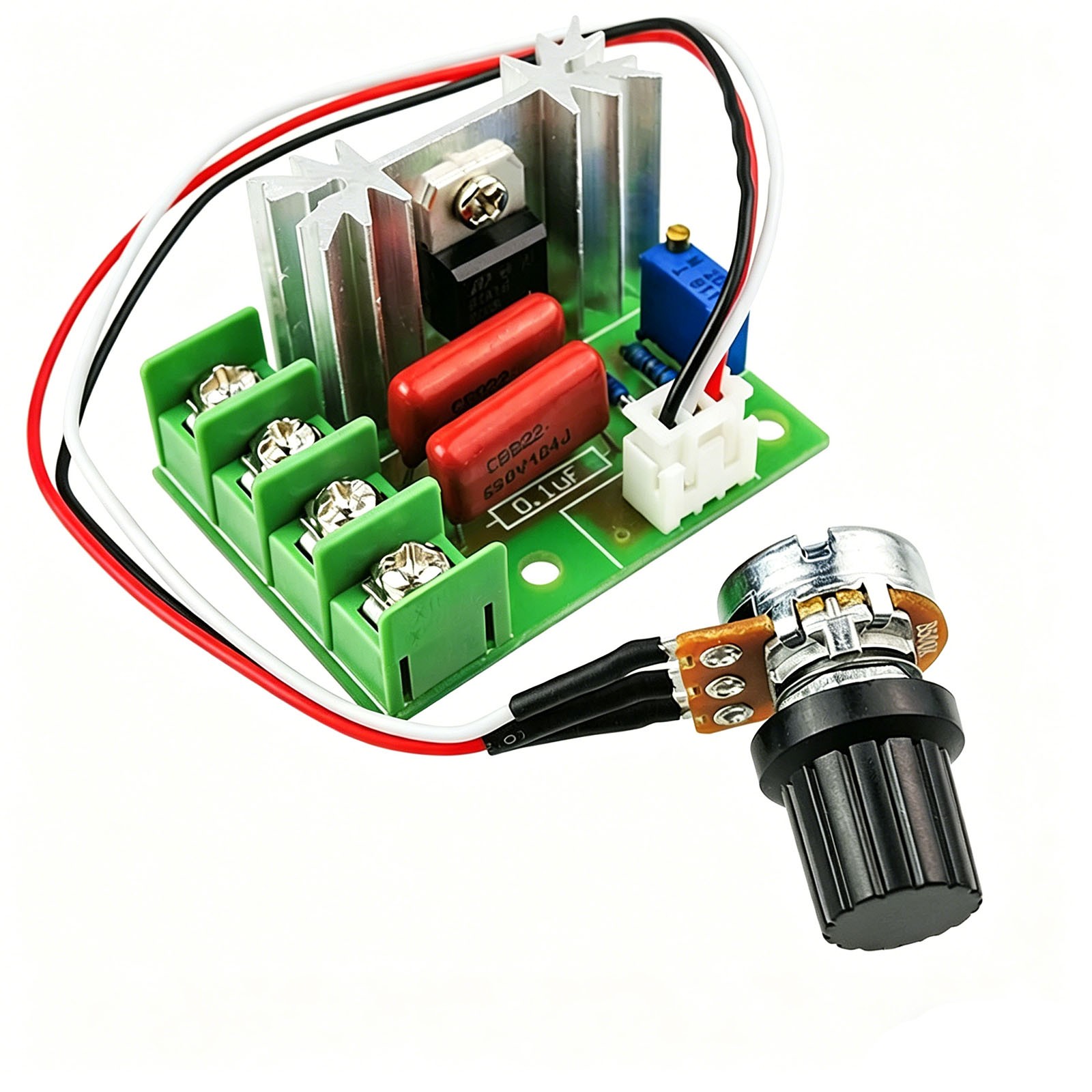 5PCS AC 110V 220V 2000W SCR Voltage Regulator LED Dimmer Motor Speed Controller