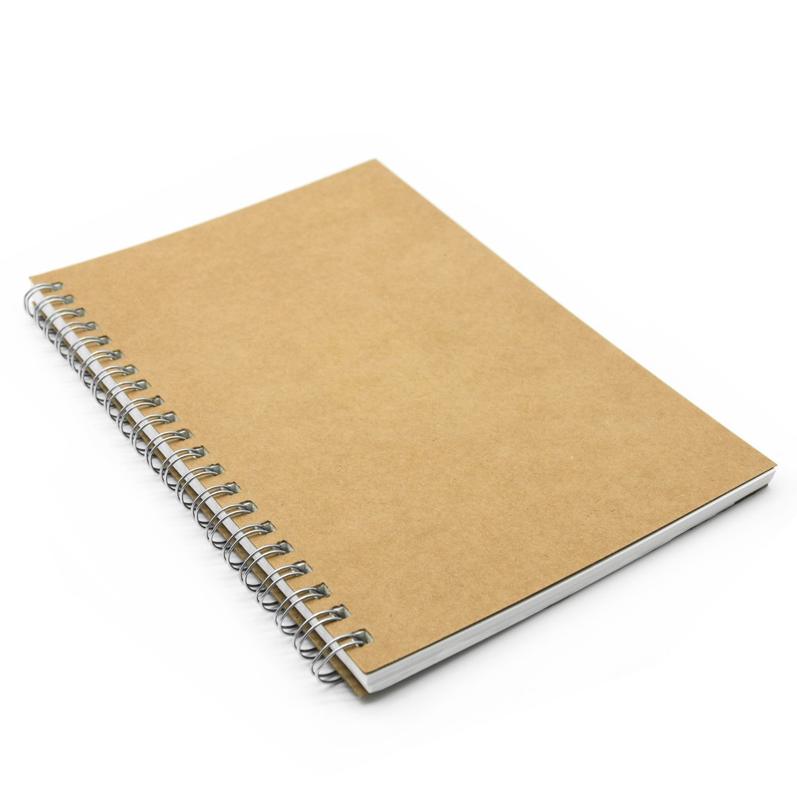 DSTELIN Soft Cover Spiral Notebook Journal, Coofficer Blank Sketch Book Brown