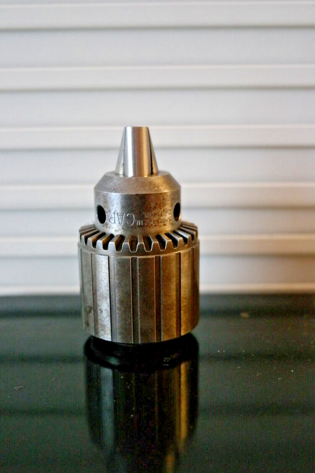 Jacobs 33BA Keyed Drill Chuck NOS 5/64-1/2″ or 2 to 13mm 5/8-16 TPI