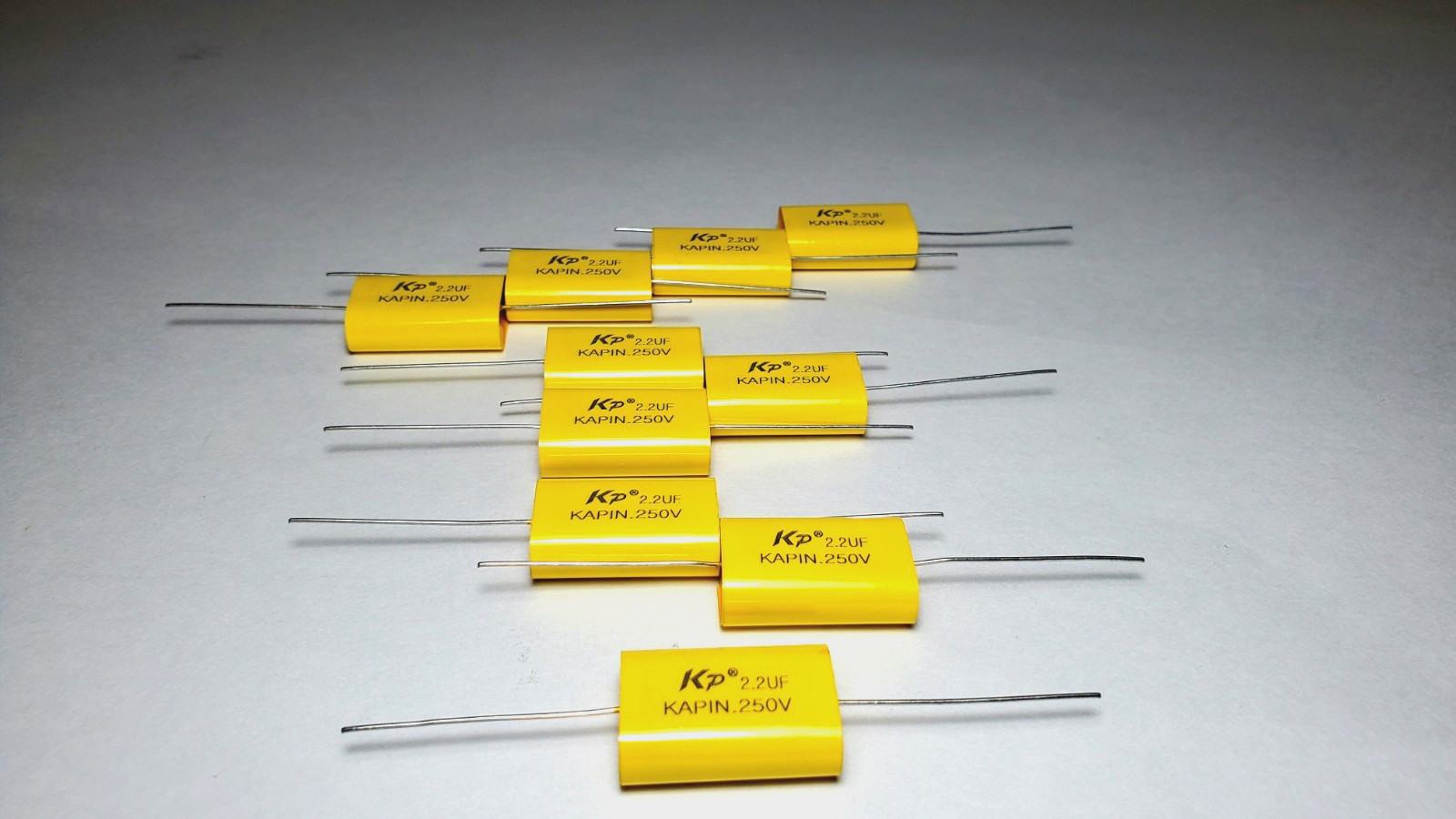 10-Pack Kapin 2.2uf 250V Tweeter, Super Tweeter Capacitor Brand New!