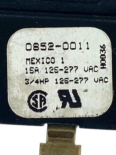 MCGILL 08520011 HD 15A ON-OFF SPST ROCKER SWITCH AUTO MARINE APPLIANCE NOS