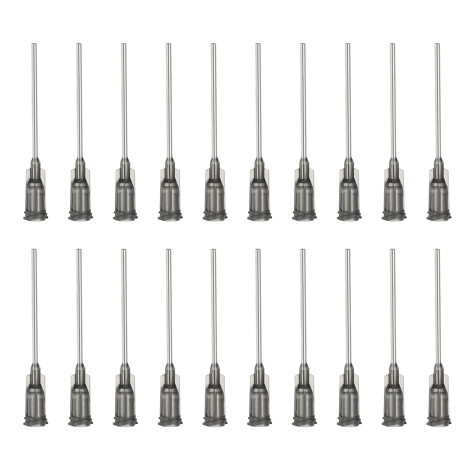 16Ga Dispensing Needles, 68PCS 1.5inch Blunt Tip Dispensing Needle, Gray