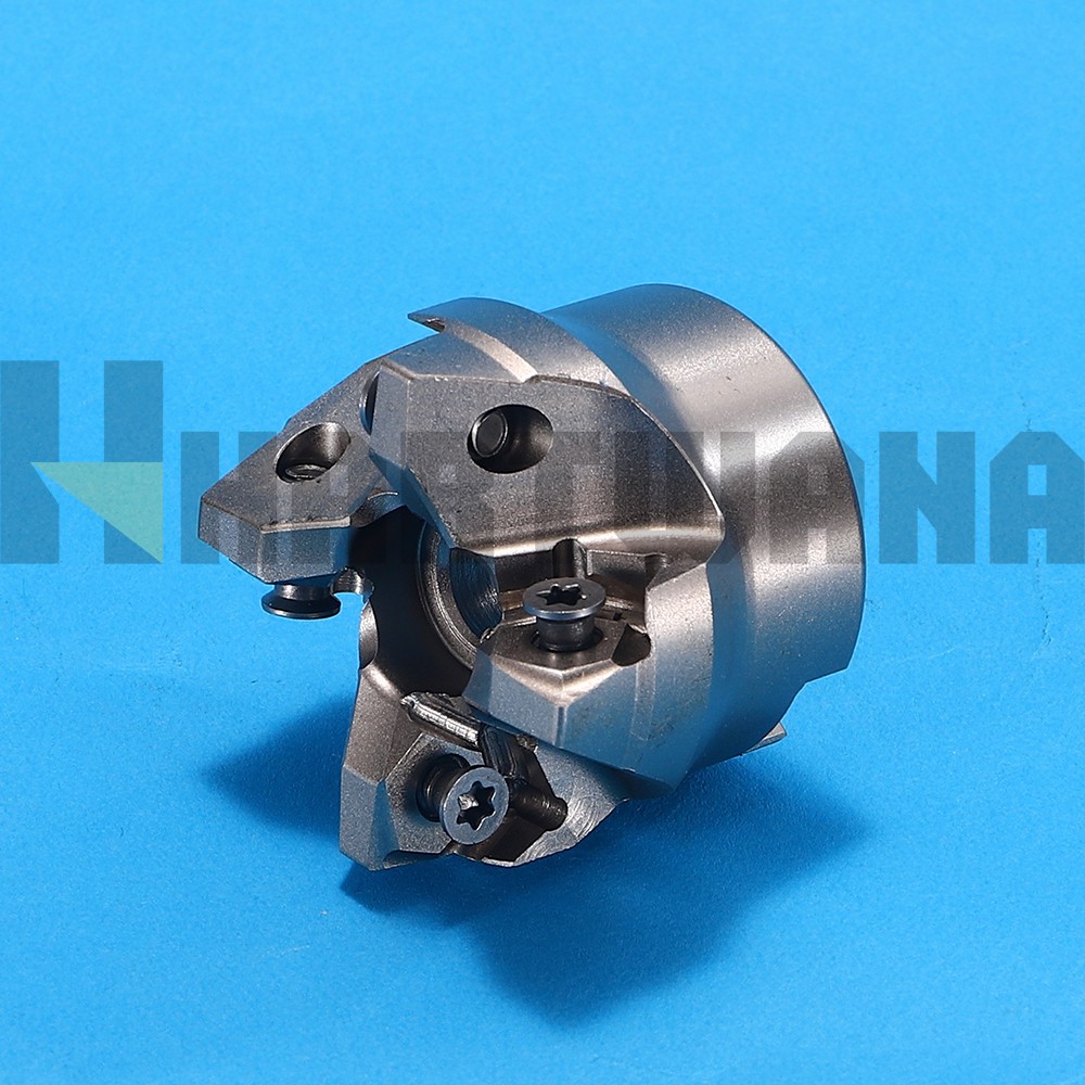 50mm Face Shell Mill 90 Degree 5 Flutes Double-Sided Milling Inserts WNMU080608