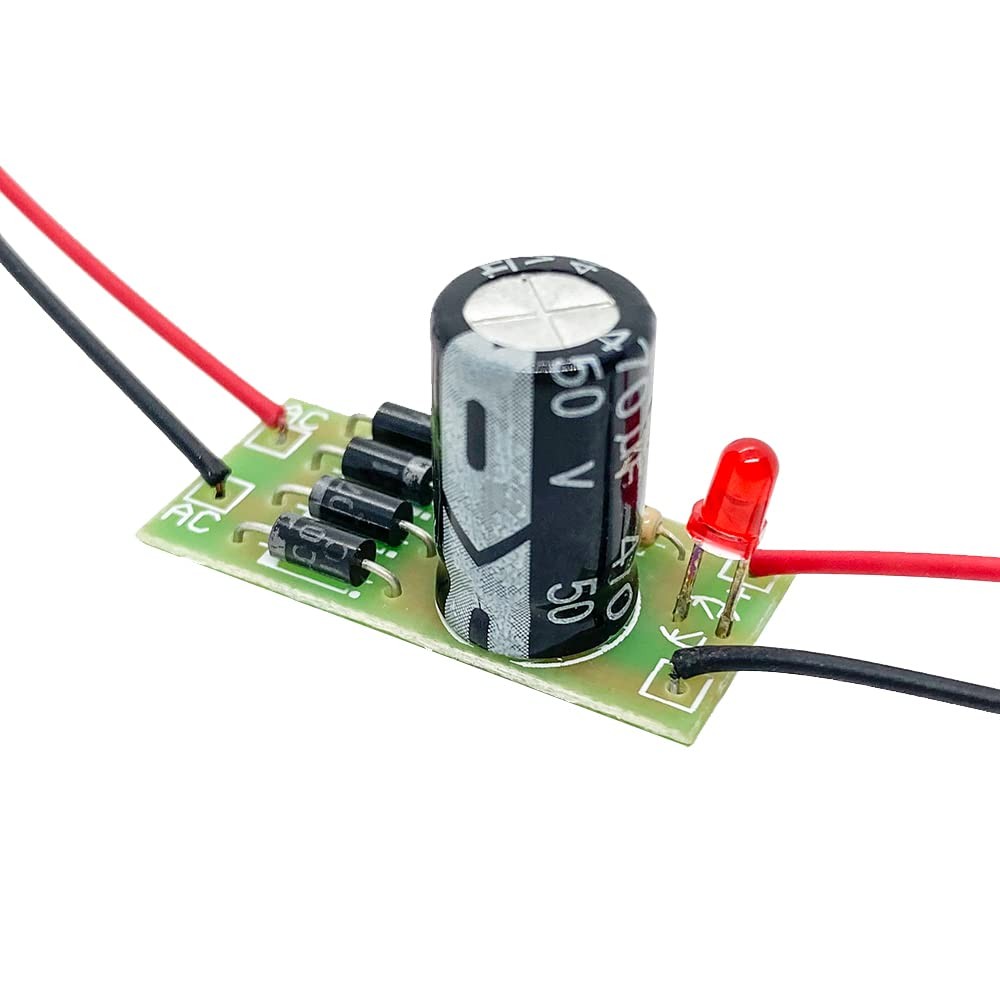 3Pcs AC-DC Converter 6V 12V 24V to Input AC 6V-32V (capacitance 50V470UF)