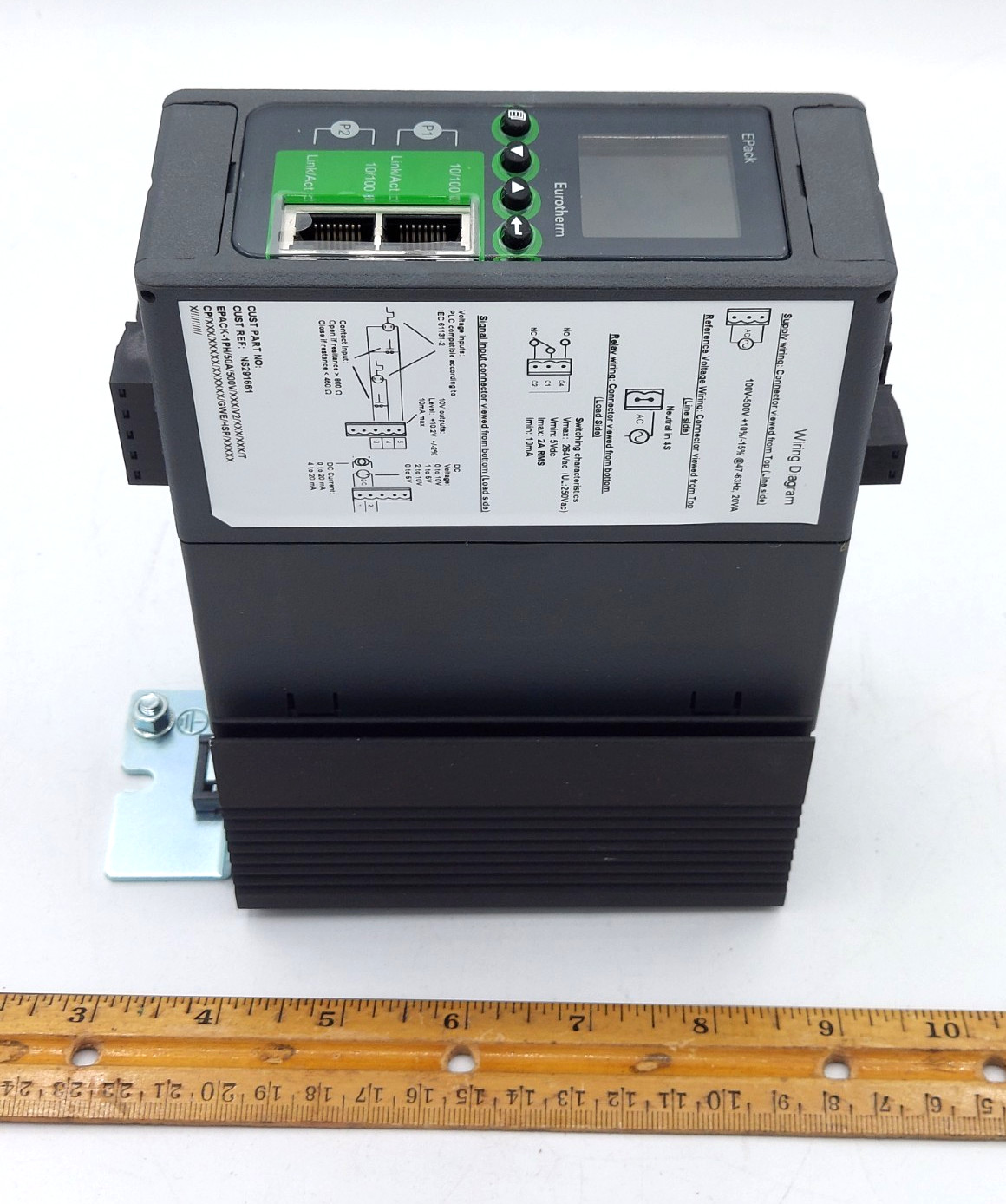 EUROTHERM EPACK-1PH /50A/500V/XXX/V2 POWER CONTROLLER Schneider *NEW AND SEALED*
