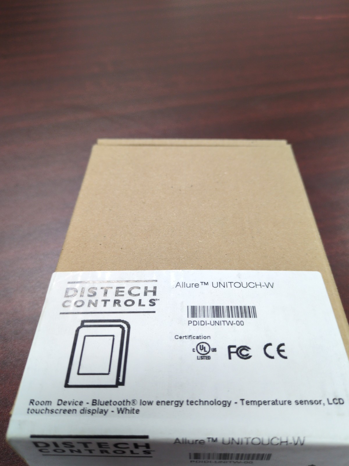 Distech Controls Allure UNITOUCH-W PDIDI-UNITW-00 Bluetooth Room Device