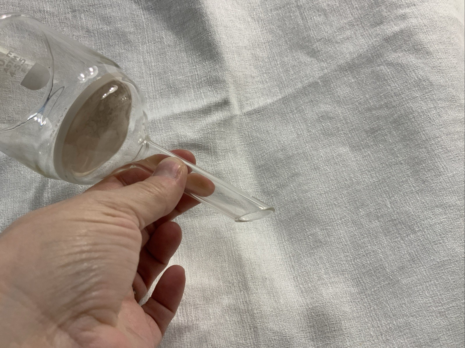 Pyrex 150mL Fritted Glass Buchner Funnel ASTM 4-5.5 Fine Laboratory 36060