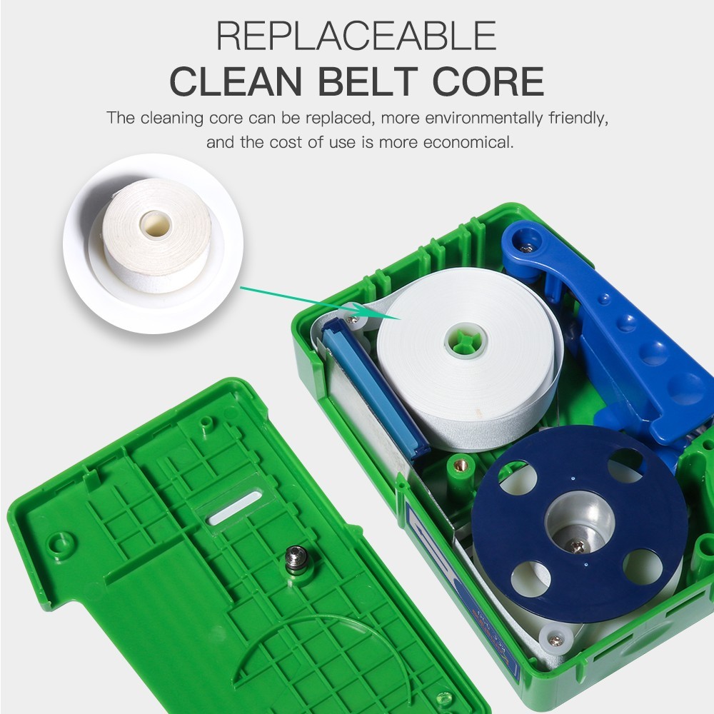 KCC-550 Fiber Cleaner SC ST And FC Connectors Fiber Optic Cleaning Cassett Tools