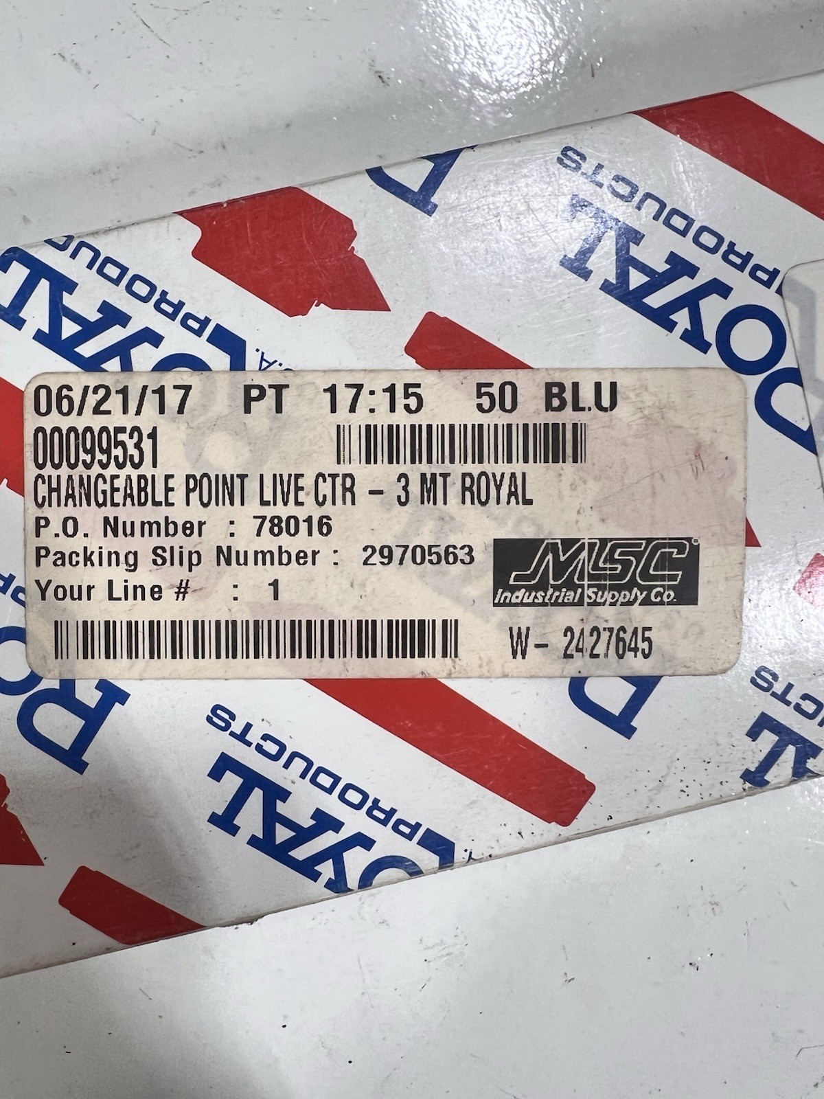 Royal Heavy Duty CNC Spindle Type Live Center