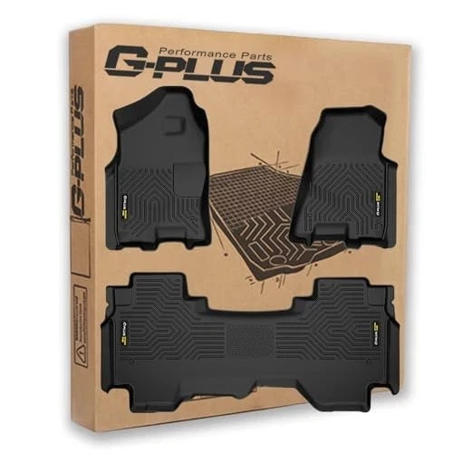 TPE Floor Mats Fit for 2019-2024 Dodge Ram 1500 Crew Cab New Body