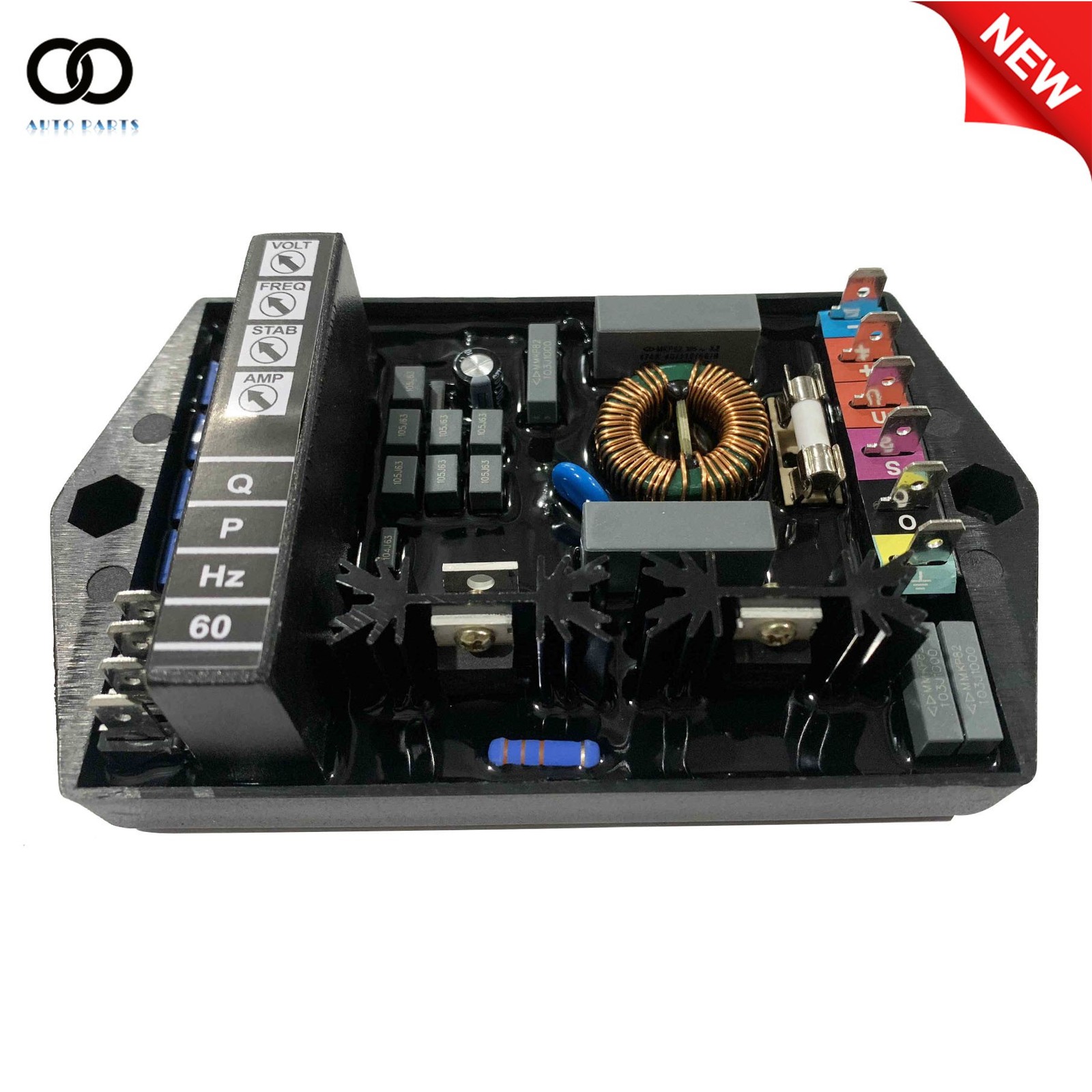 M16FA655A Automatic Voltage Regulator AVR Fit For Gensets Parts Replacement