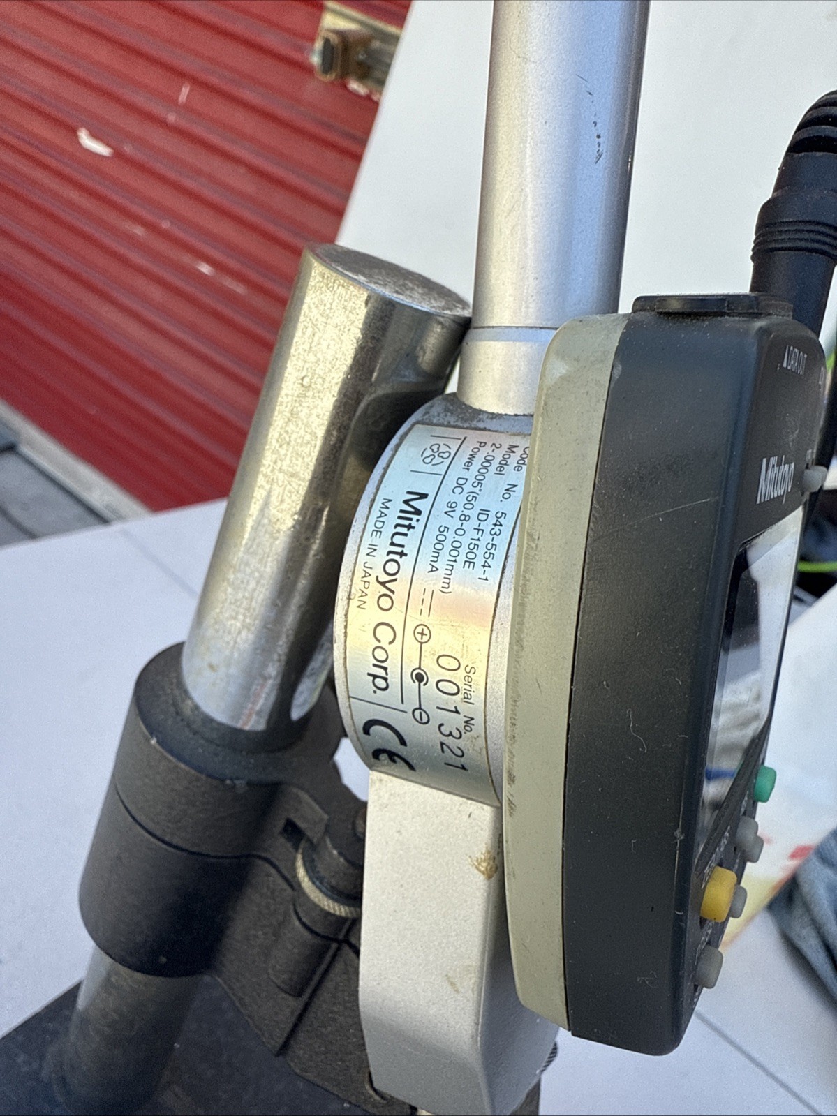 MITUTOYO DIGIMATIC INDICATORS WITH Weighted Stand Id-F150E