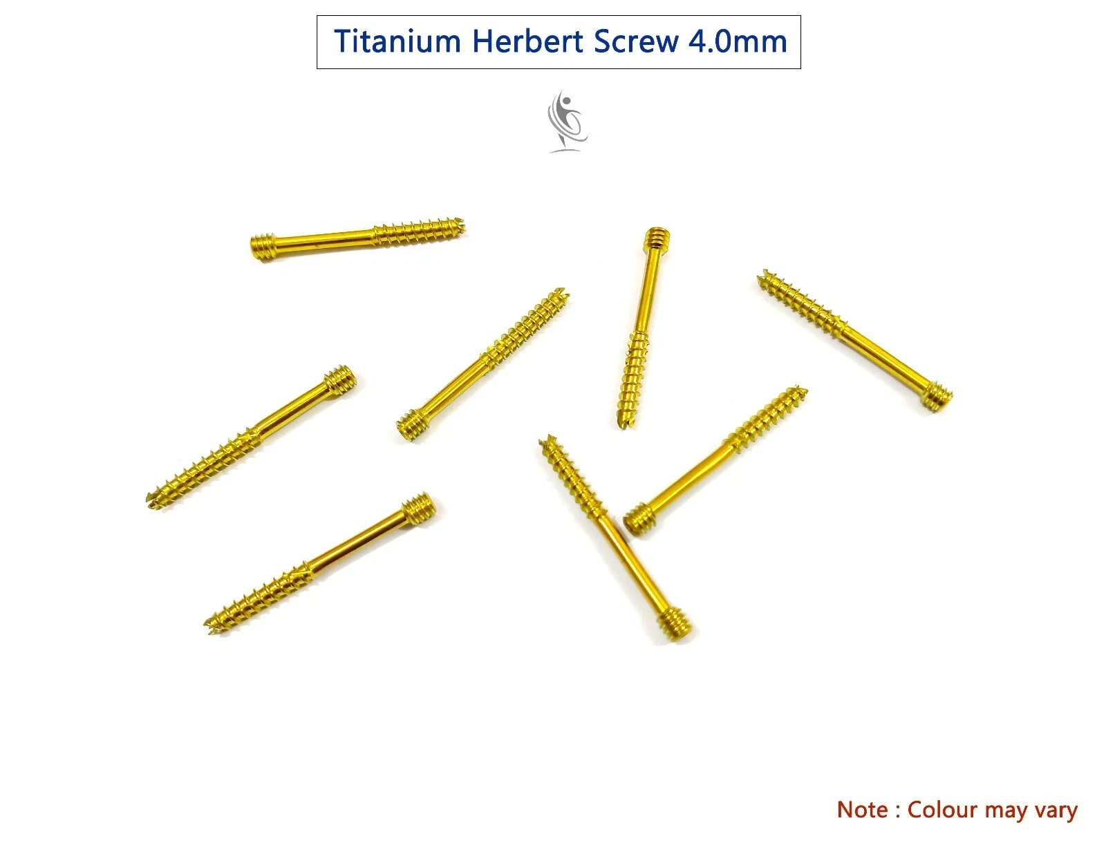 Titanium Herbert Screw 4.0mm pack of 40 pcs surgical instrument