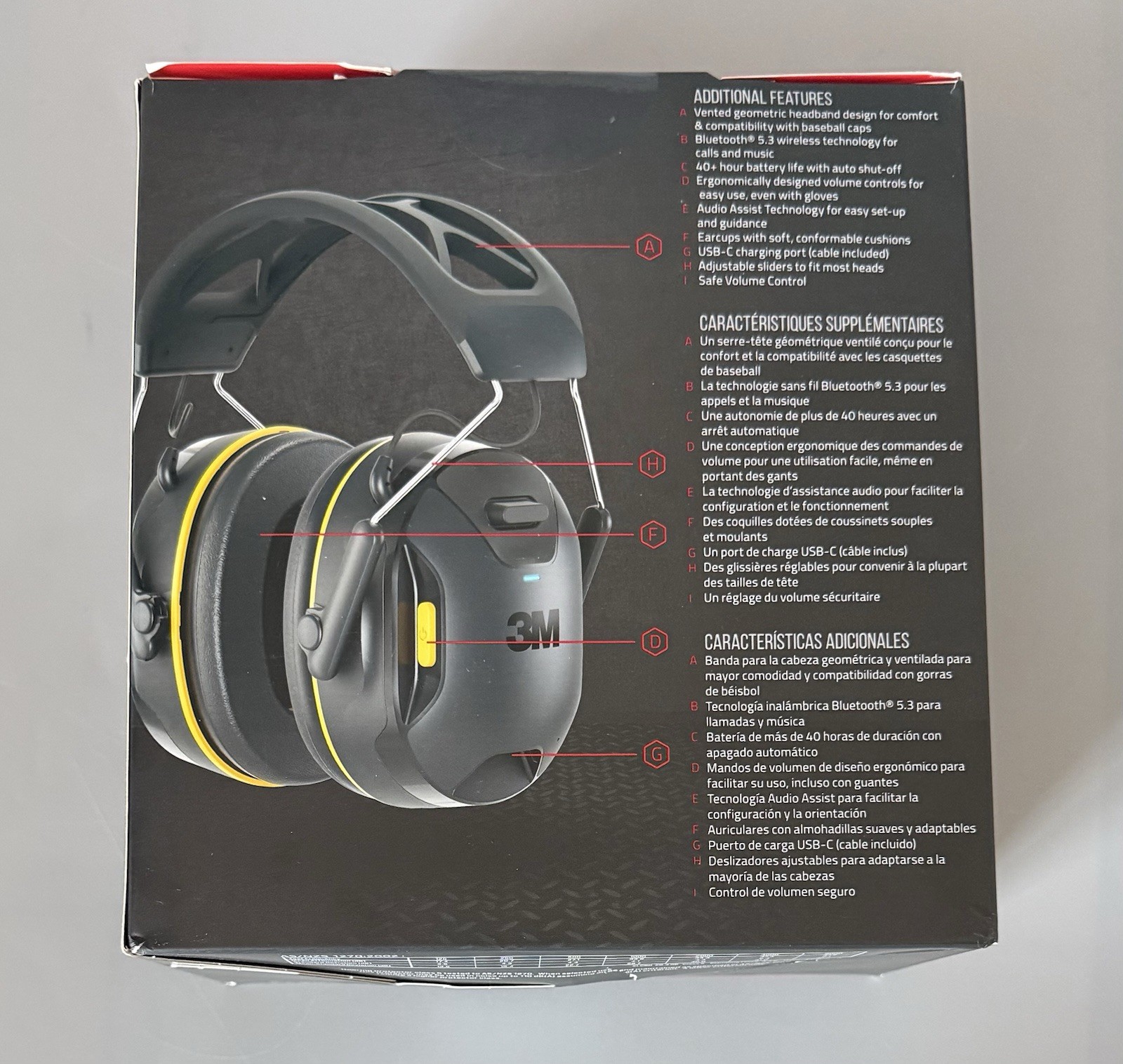 3M Worktunes Bluetooth Connect Hearing Protector 26dB NRR — New Factory Sealed