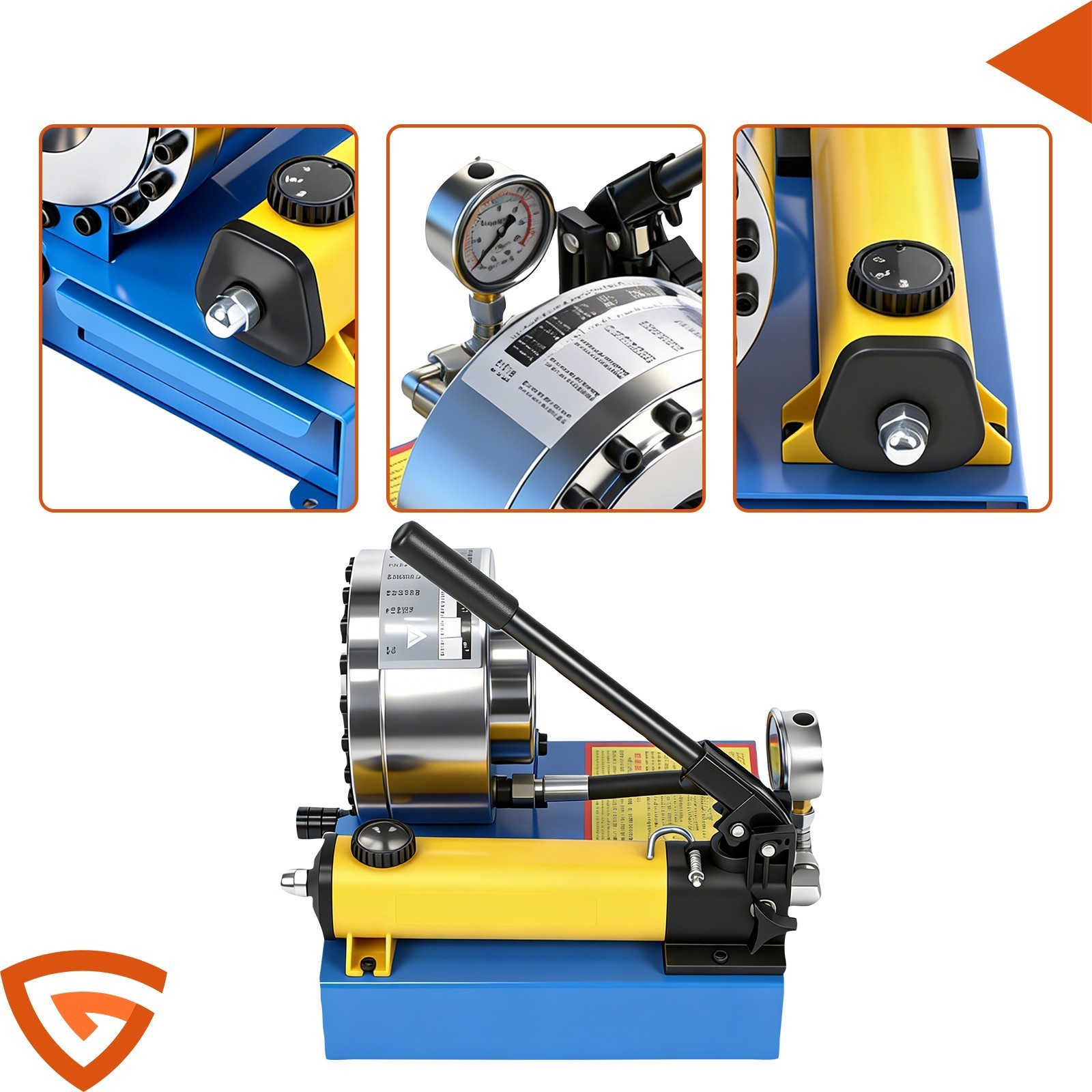 Universal Hose Crimping Machine for Hydraulic Pipe 1/8 to 1 Inch Set