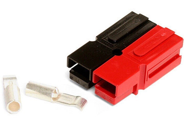 10 Sets Universal DC Power Connectors 30A Male or Female Red/Black 10X Crimp-On