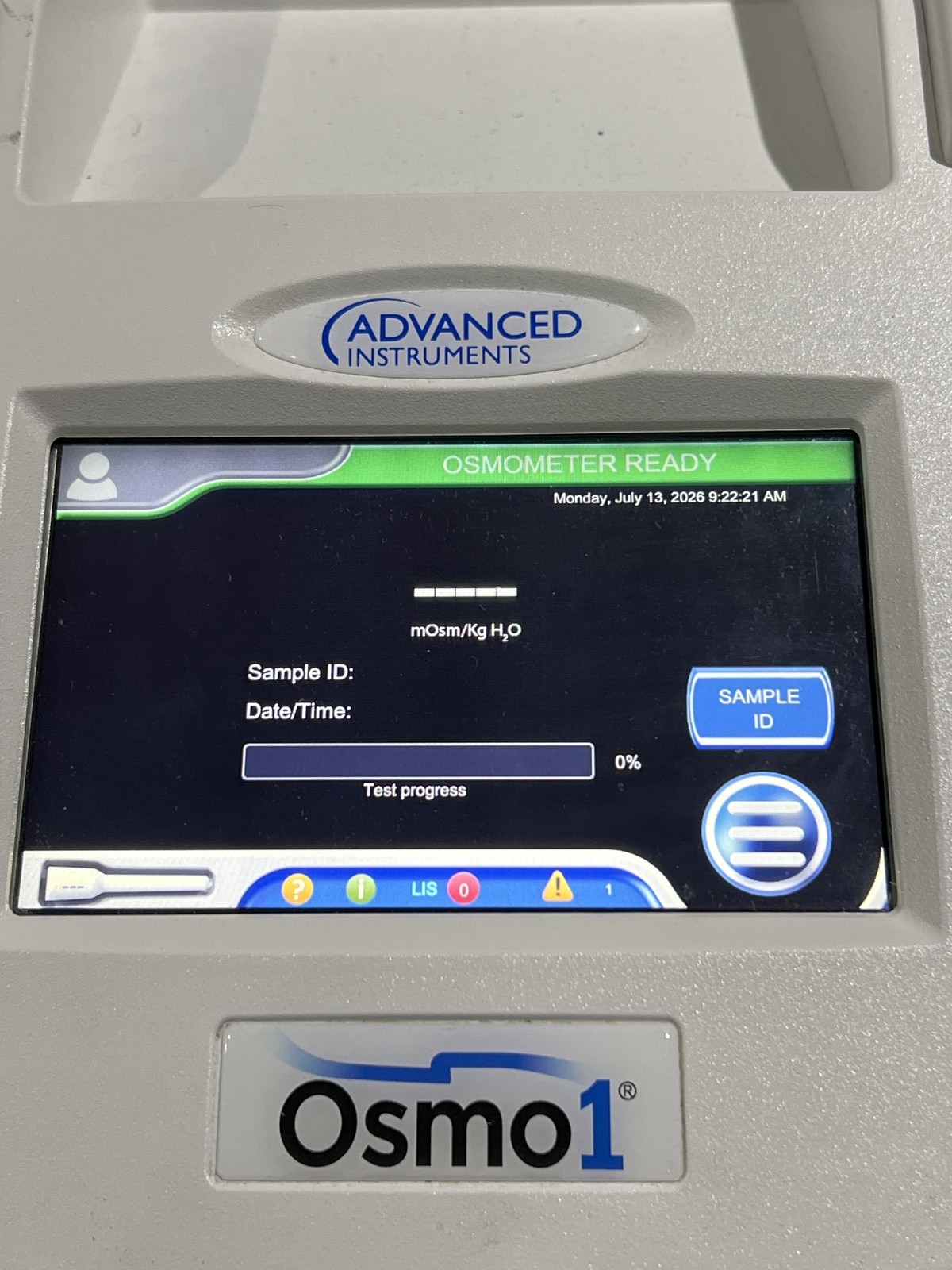 Advanced Instruments OSMO1 Micro-Osmometer