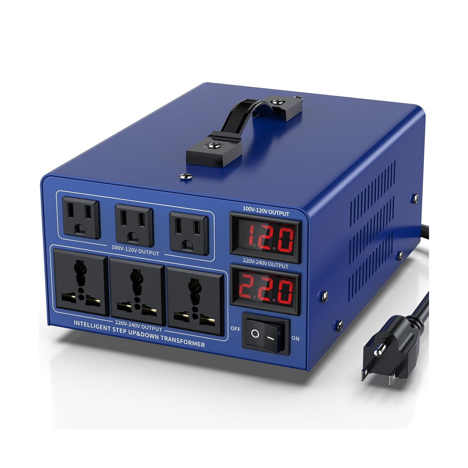 6000 watt Voltage Conversion Transformer Heavy-Duty Step-up/Step-Down AC 110V…