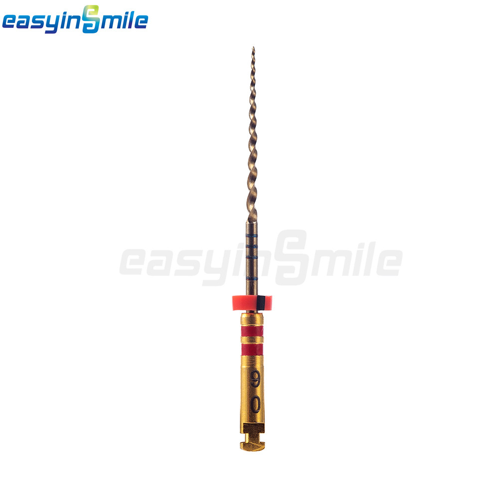 6pc Dental Endo Rotary NITI Files X3-Pro Gold Taper Root Canal Endodontic Files