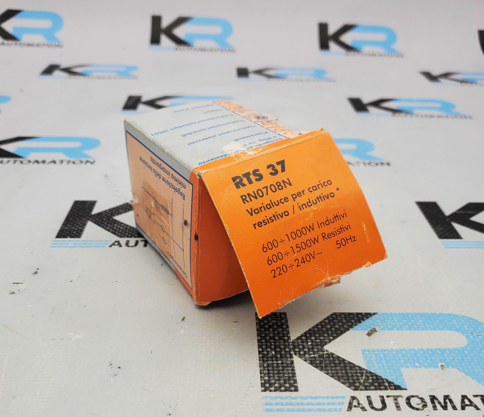 NEW Relco Lighting RN0708N RTS 37 Dimmer Switch 220-240V 600-1000W