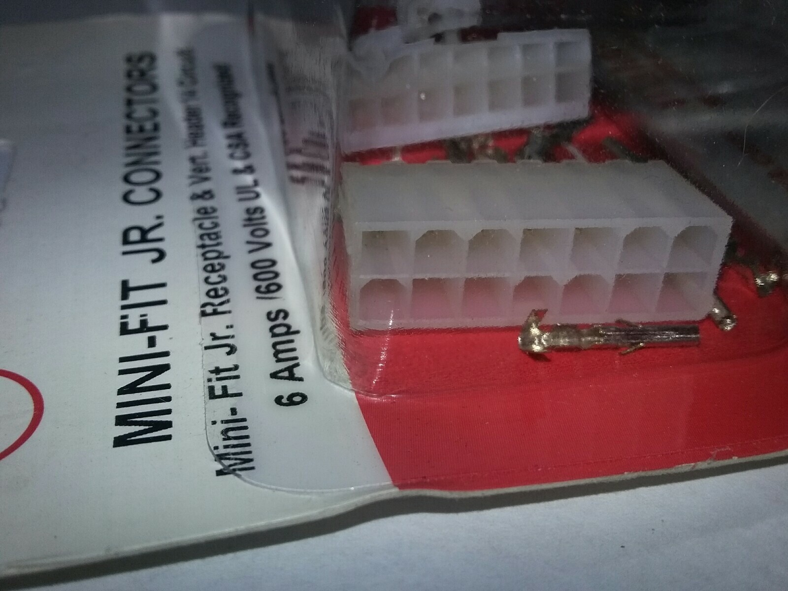 Molex/Waldom 76650-0088 Mini-Fit JR. 14 Circuit 6 Amps 600 V 18 -24 AWG