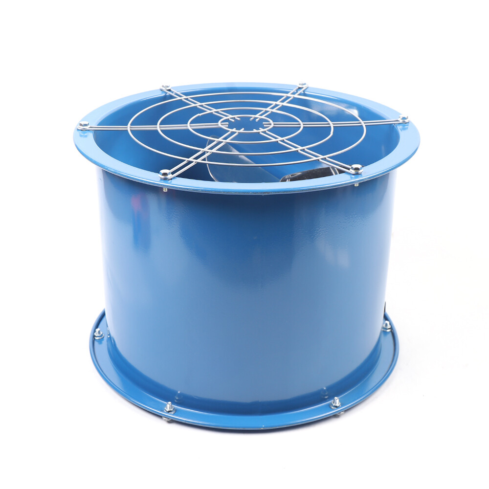 2000m /H Pipe Spray Booth Paint Fumes Exhaust Fan Axial Fan Cylinder 250W 10″