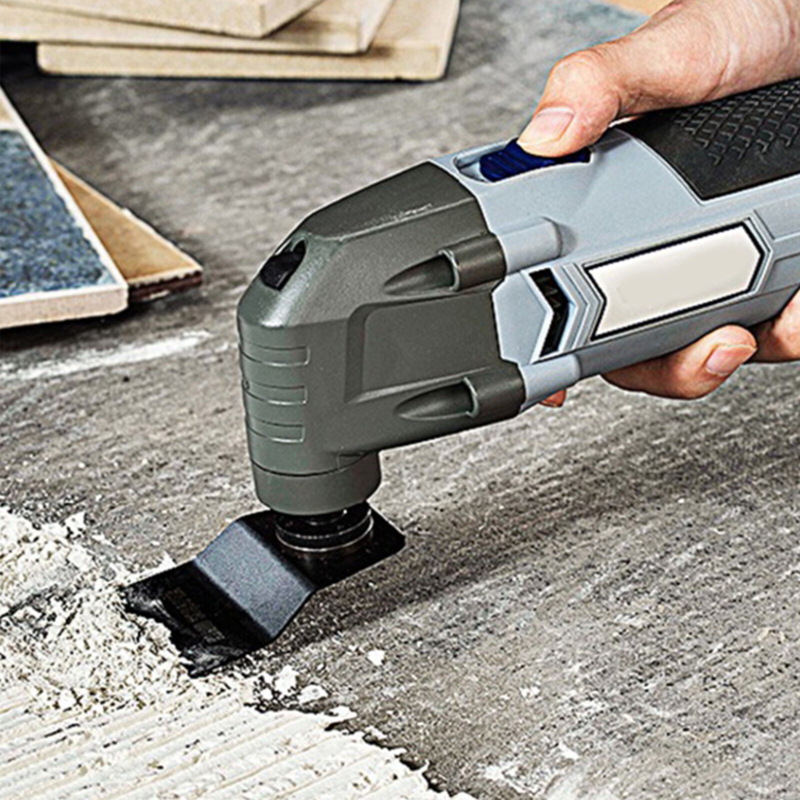 230PC Oscillating Saw Blades Multi Tool Cutter Metal Steel Carbon Wood Sandpaper