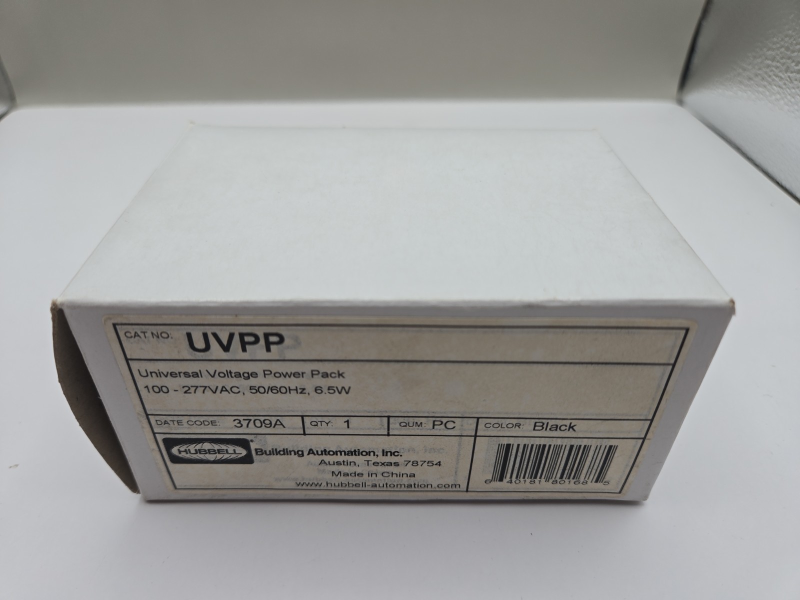 NEW CURRENT UVPP UNIVERSAL VOLTAGE POWER PACK 100-277VAC BLACK 6.5W Free Shippin